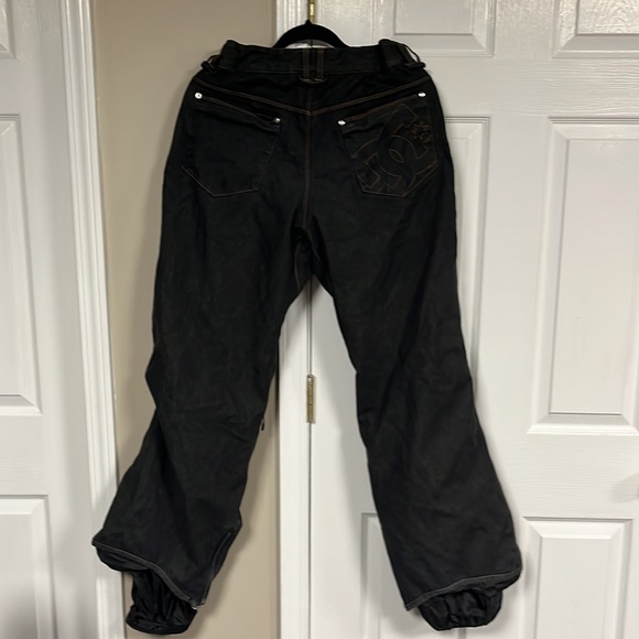 DC Denim Snowboarding Pants 10,000 mm Size Medium - Picture 2 of 5